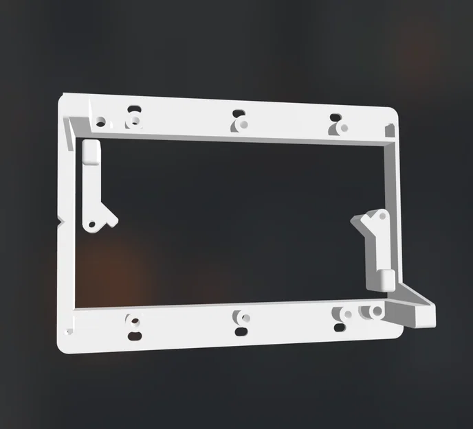 Ngàm điện low-voltage 3-gang cho drywall | Old Work Box (3X!) - Image 1