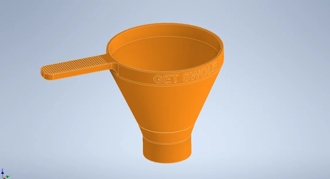Mô hình phễu rót đa năng có tay cầm - Tự in 3D tiện lợi - Image 1