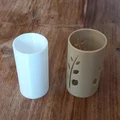 Bình hoa trang trí 3D hai màu phong cách tối giản - Thumbnail 2