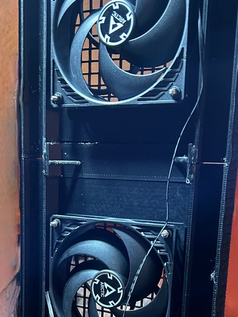 Máy lọc không khí bằng quạt case trong hộp filter lò (Furnace Filter Case Fan Air Purifier) - Image 3