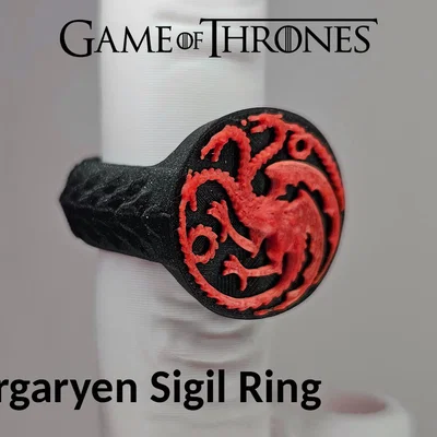 Nhẫn Signet Nhà Targaryen – Game of Thrones