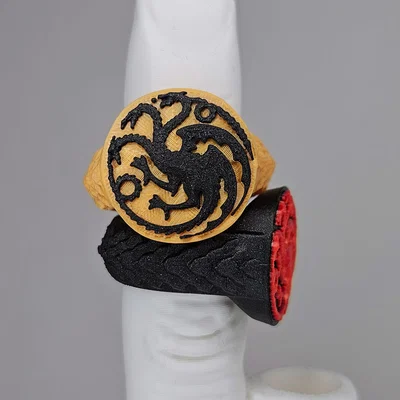 Nhẫn Signet Nhà Targaryen – Game of Thrones