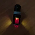Mặt dây chuyền Kyber Crystal Jedi Crusader (có tùy chọn LED) - Thumbnail 2