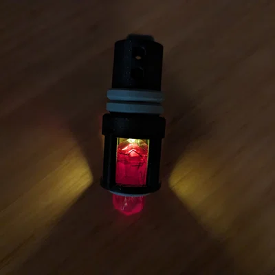 Mặt dây chuyền Kyber Crystal Jedi Crusader (có tùy chọn LED)