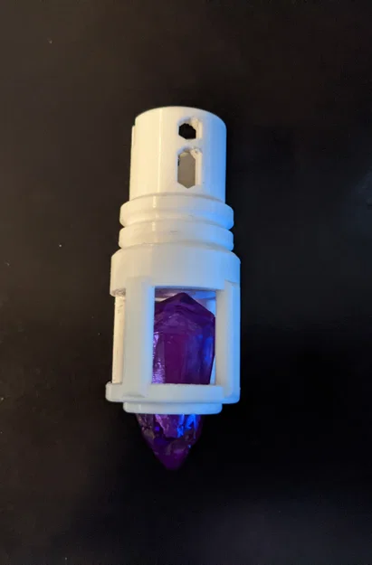 Mặt dây chuyền Kyber Crystal Jedi Crusader (có tùy chọn LED) - Image 6