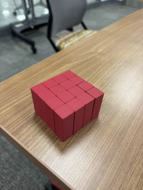 Đồ chơi giải trí Fidget Cube 4x4 in 3D nhỏ gọn - Image 1