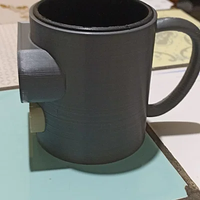 Ly sứ Bender Futurama 3D - Khung bọc cốc sáng tạo độc đáo