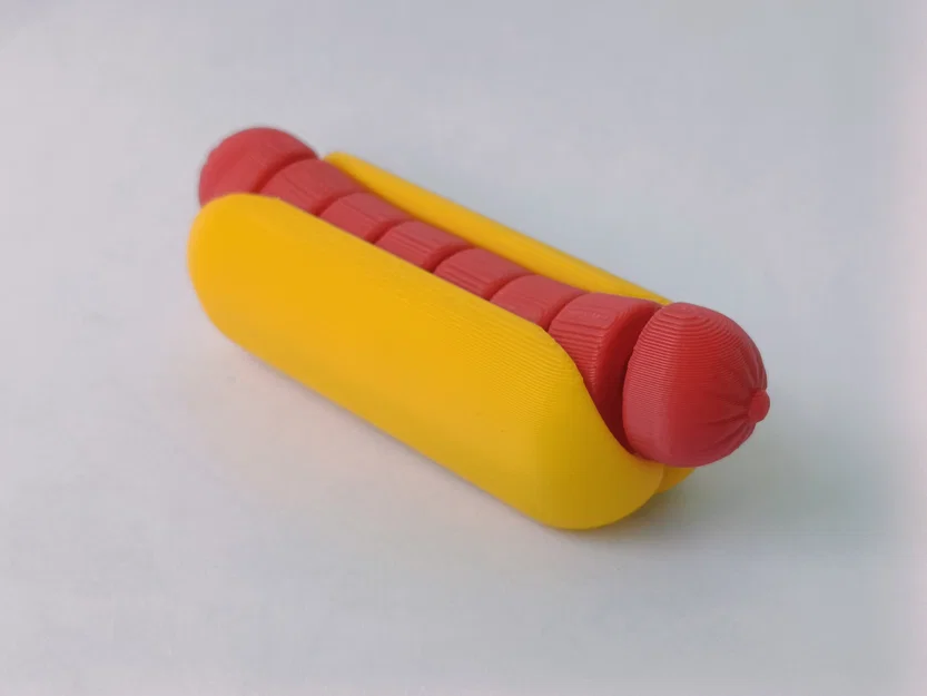 Articulated HotDog – Đồ chơi fidget hot dog khớp nối - Image 4