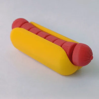 Articulated HotDog – Đồ chơi fidget hot dog khớp nối