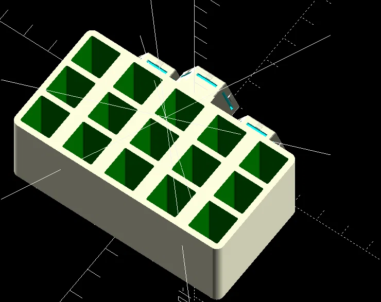 Bộ tạo HSW Parametric holder/bin/tray (generator) - Image 2