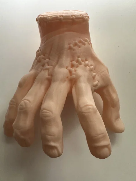 Mô hình 3D Thing trong phim Wednesday - In không cần support - Image 1