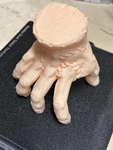 Mô hình 3D Thing trong phim Wednesday - In không cần support - Image 3