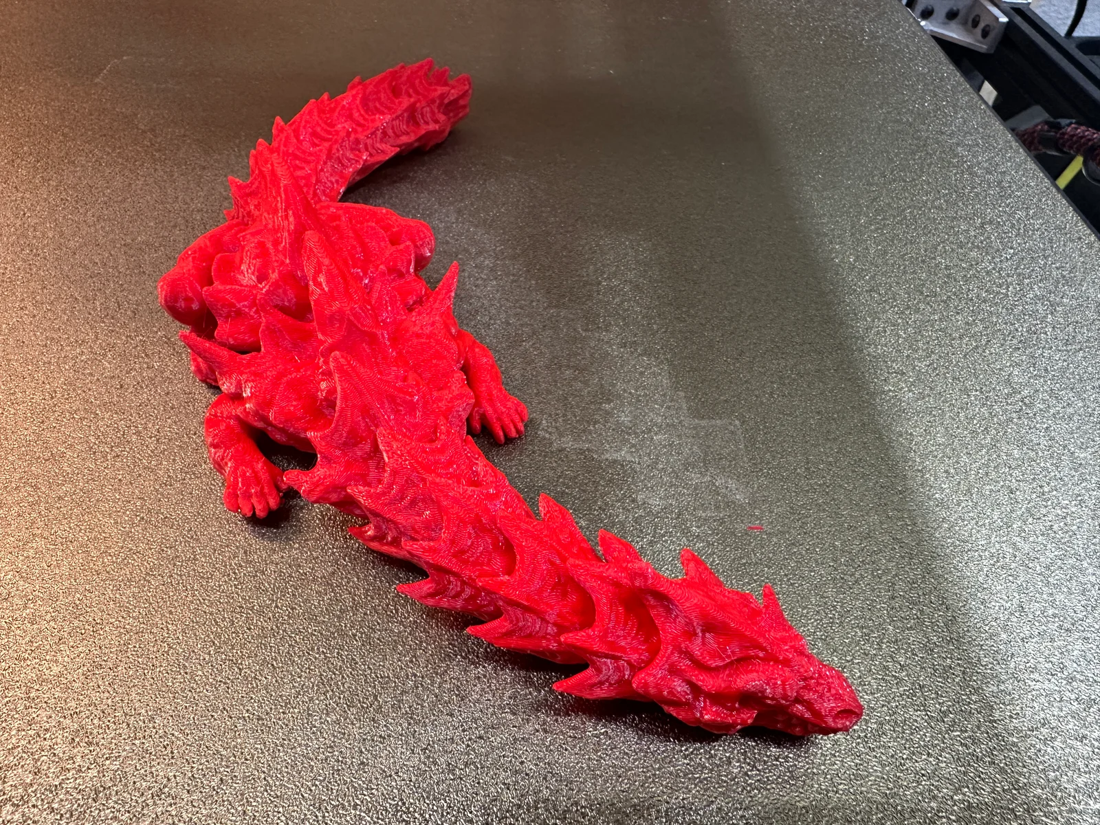 Mô hình rồng 3D linh hoạt (Print in Place) ấn tượng 1