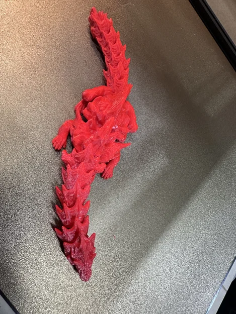 Mô hình rồng 3D linh hoạt (Print in Place) ấn tượng - Image 2