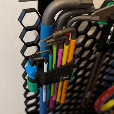 Holder Honeycomb cho Wera Allen Key (honeycmob holder for wera allen key)