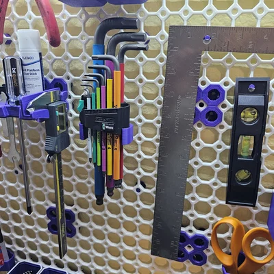 Giá treo bộ lục giác Wera cho Multiboard (Multiboard Wera Allen Key Set Holder)