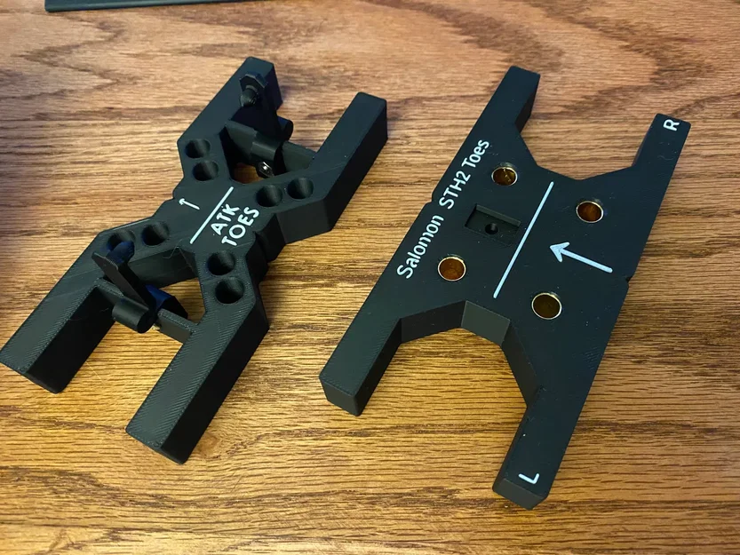 Template khoan ski drill jig (V1 - chữ nổi in nhiều màu) - Image 1