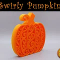 Trang trí Bí Ngô Xoáy (Swirly Pumpkin Decoration) - Thumbnail 5