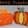 Trang trí Bí Ngô Xoáy (Swirly Pumpkin Decoration) - Thumbnail 6