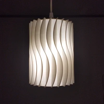 Wave Lamp – Chụp đèn sóng (Wave Lampshade)