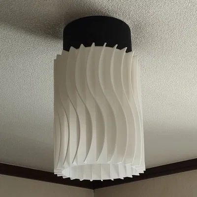Wave Lamp – Chụp đèn sóng (Wave Lampshade)