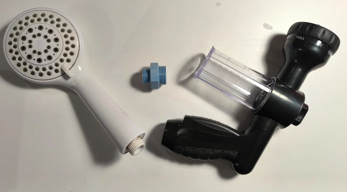 Adapter nối ống vườn sang ống vòi sen (Garden to Shower adapter) - Image 2