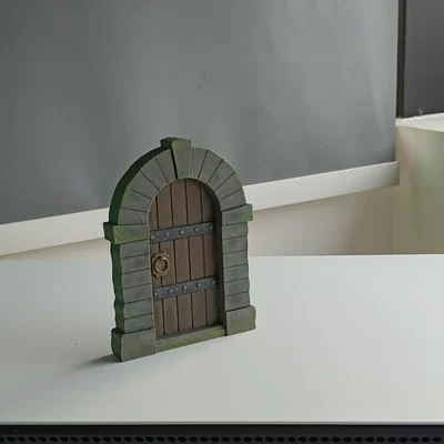 Cửa Trung Cổ – Cổng đá – Diorama