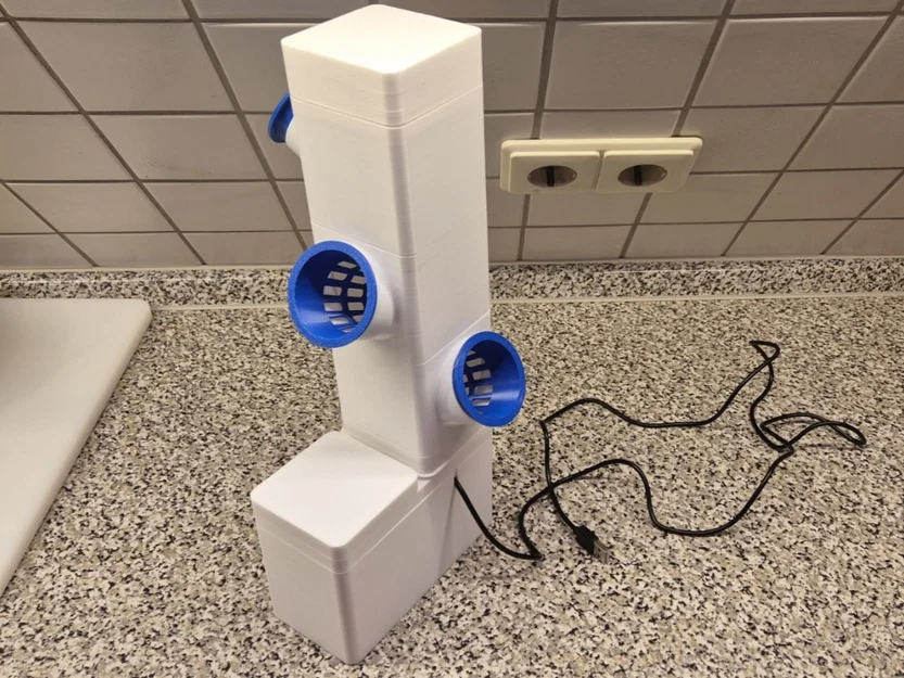 Tháp Thuỷ Canh Module Nhỏ (Small Modular Hydroponic Tower) - Image 1