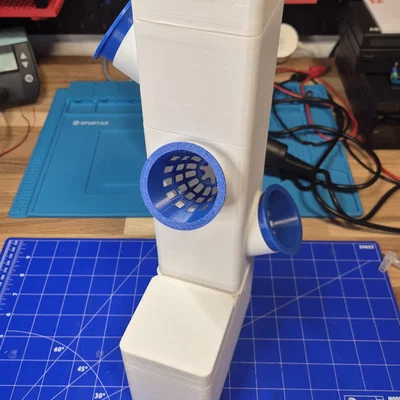 Tháp Thuỷ Canh Module Nhỏ (Small Modular Hydroponic Tower)