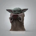 Mô hình 3D Grogu (The Child) từ Star Wars cực đáng yêu - Thumbnail 1