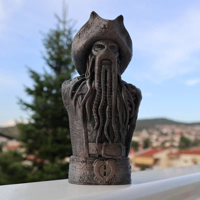 Tượng bán thân Davy Jones (Pirates of the Caribbean)