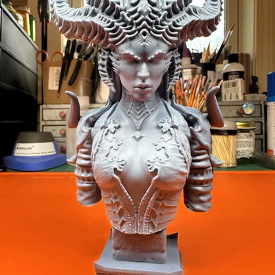 Tượng bán thân Lilith (Pre-Supported)