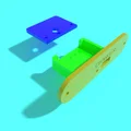 Giá treo tường tùy biến cho mô-đun sạc pin TP4056 LX-LCBST - Thumbnail 1