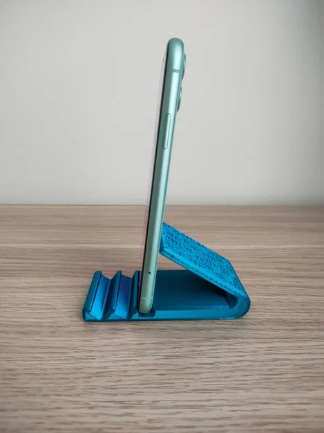 Giá đỡ điện thoại 3D đơn giản, tiện lợi cho bàn làm việc - Image 2