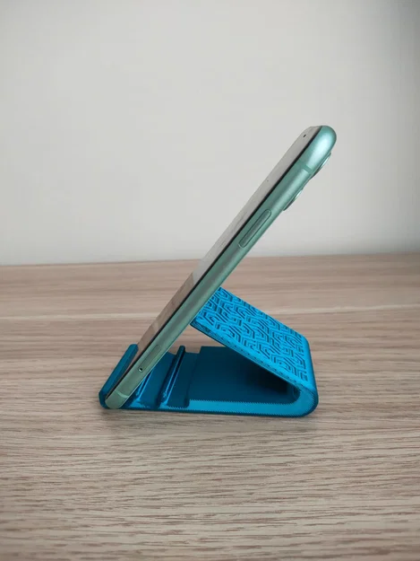 Giá đỡ điện thoại 3D đơn giản, tiện lợi cho bàn làm việc - Image 4