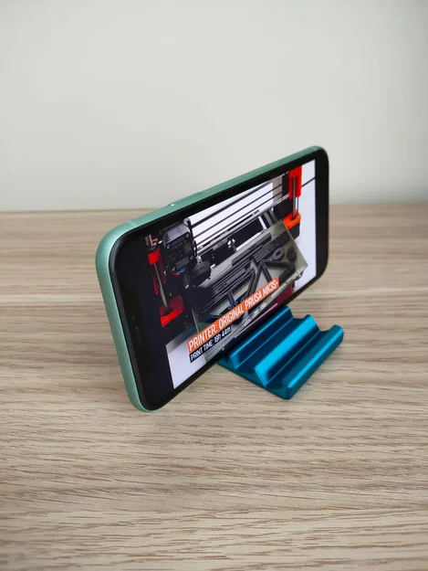 Giá đỡ điện thoại 3D đơn giản, tiện lợi cho bàn làm việc - Image 5