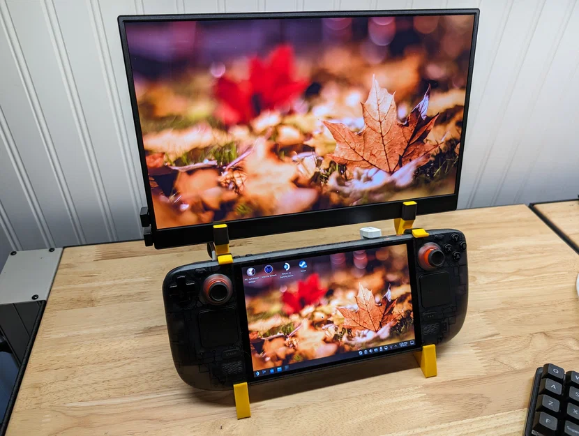 Giá đỡ màn hình portable cho Steamdeck (Steamdeck Portable Monitor Stand) - Image 1