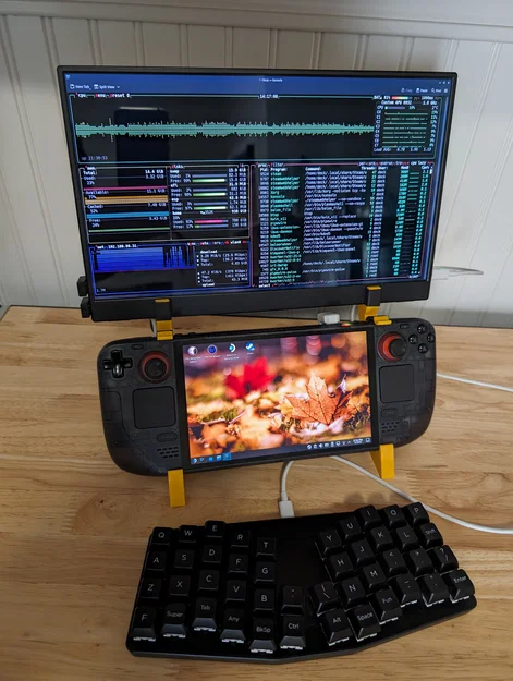 Giá đỡ màn hình portable cho Steamdeck (Steamdeck Portable Monitor Stand) - Image 2