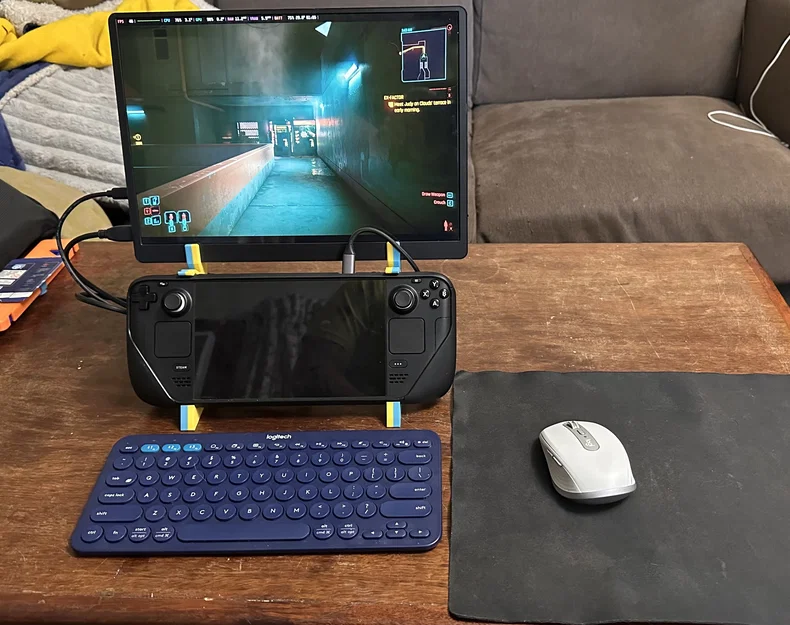 SteamDeck + JSAUX ModCase: Stand màn hình portable kèm case - Image 1