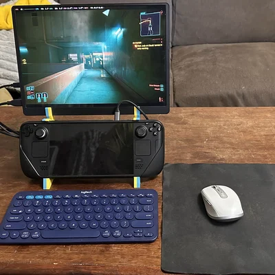SteamDeck + JSAUX ModCase: Stand màn hình portable kèm case