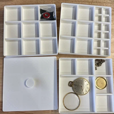 Khay Đựng Linh Kiện Đồng Hồ Gridfinity 3x3