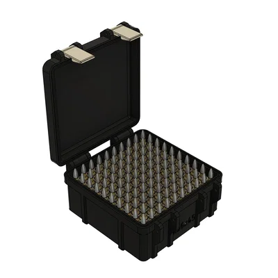 Hộp đựng đạn 5.56x45 chuyên dụng (100 viên) - Thiết kế 3D bền bỉ