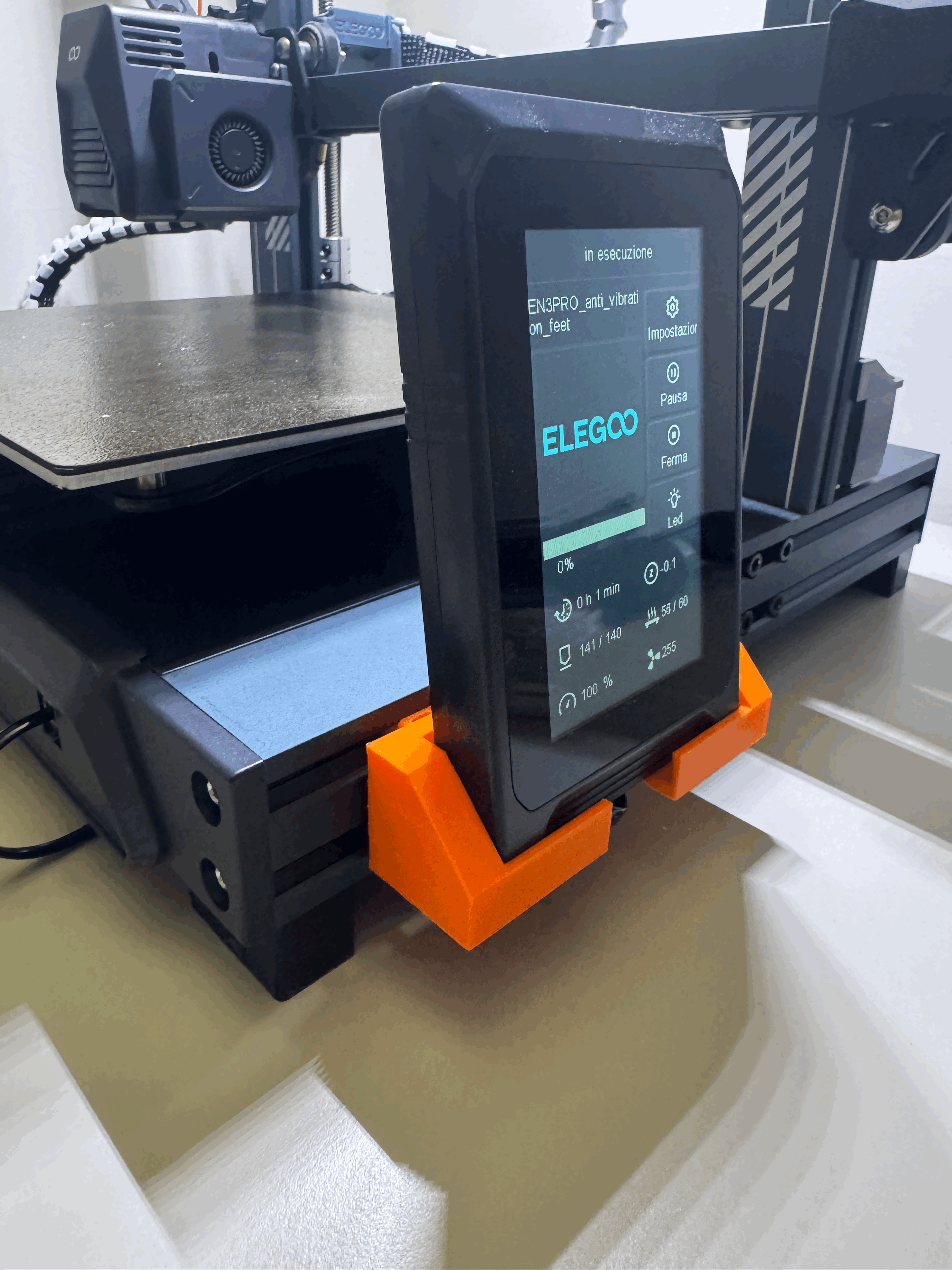 Chân đế đặt màn hình LCD cho máy in 3D ELEGOO Neptune 3, 4, Pro, Max