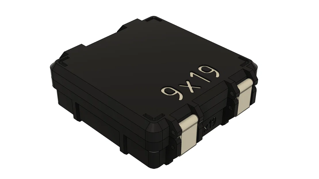 Hộp Đựng Đạn 9x19 Siêu Bền (Rugged Ammo Box - 100 Viên) - Image 2