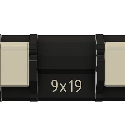 Hộp Đựng Đạn 9x19 Siêu Bền (Rugged Ammo Box - 100 Viên)