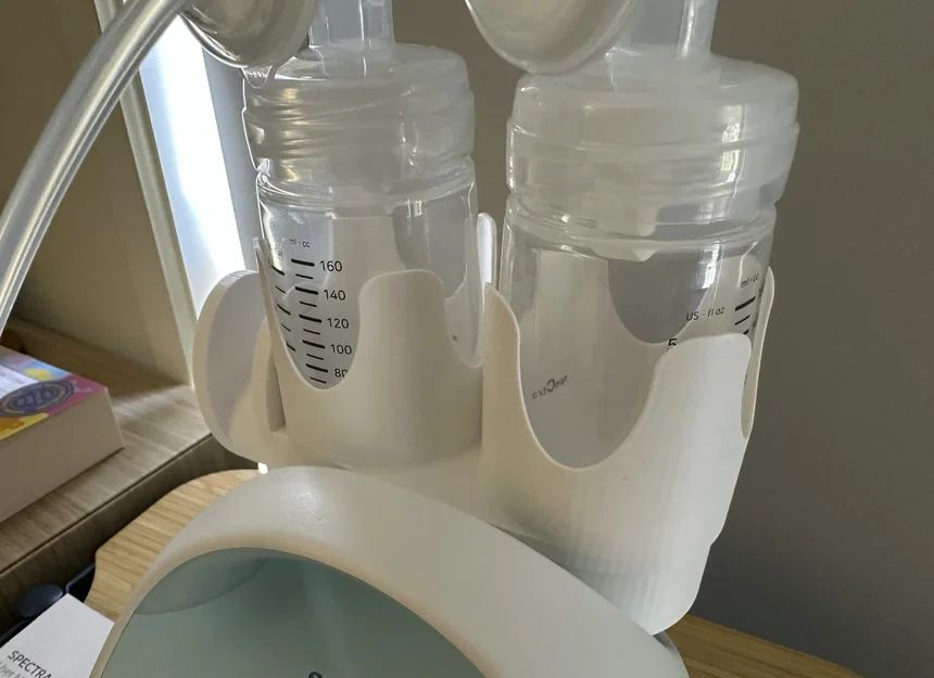 Giá đỡ đôi bình sữa cho Spectra S1+ - Image 2