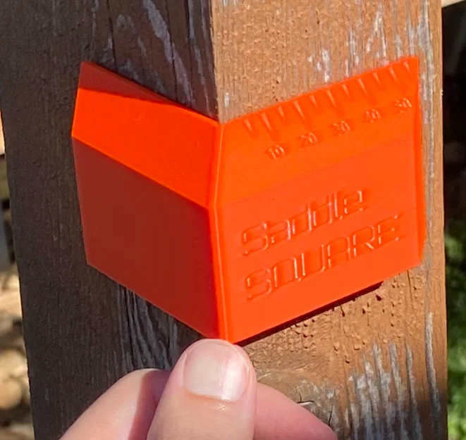 Saddle Square - Thước vuông 3D cho gia công kim loại/làm mộc - Image 1