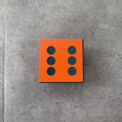 Xúc xắc lồng ghép (Interlocking Dice) - Single Extruder, Dual Color