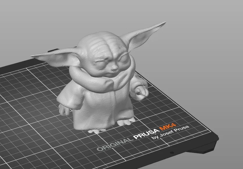 Cute Baby Yoda – File STL Grogu dễ thương để in 3D - Image 2