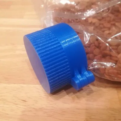 Kẹp miệng túi 3D có nắp vặn - Giải pháp bảo quản thực phẩm tiện lợi